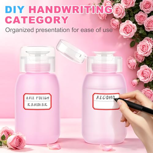 MEKK Acetone Pump Dispenser 200ml 2-Pack | Leak Proof