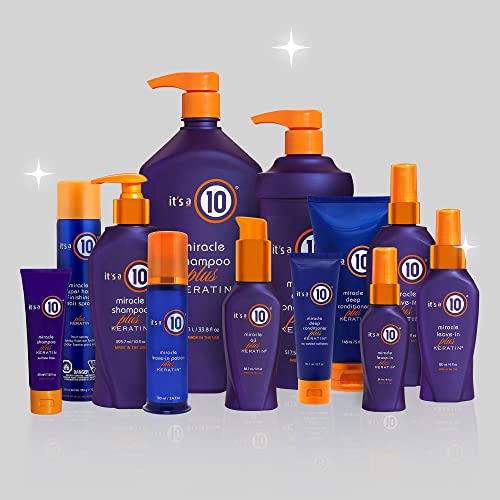 It's a 10 Haircare Miracle Oil Plus Keratin, 3 fl. oz. (Pack of 2)