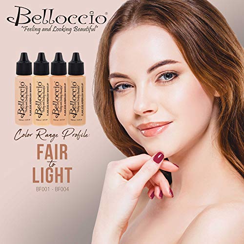 Belloccio Airbrush Makeup Foundation 1/2oz Buff
