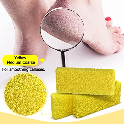 Disposable Foot Pumice Stone Sponge Pads - Callus Remover, 40 Pack