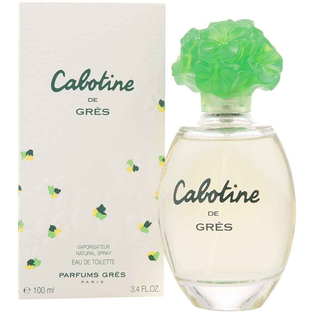 Cabotine Women Eau De Toilette Spray by Gres, 3.4 Ounce, WHITE (Pack of 2)