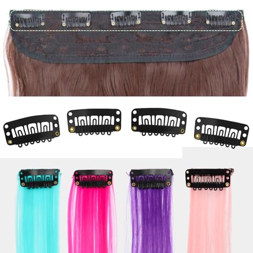 32mm U-Shape Wig Clips 25Pcs Set - Hair Extension Snap Clips