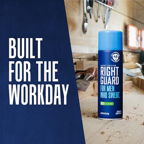 Right Guard Sport Antiperspirant Deodorant Spray 6oz 3-Pack