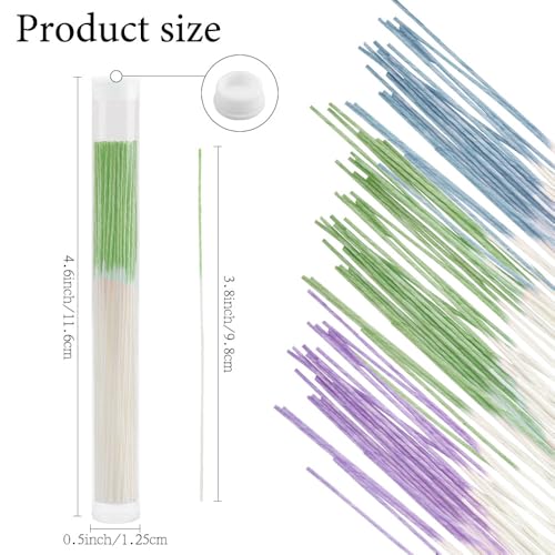 Mixed-Color Ear Piercing Floss Cleaner Set - 180PCS Ear Hole Cleaning Tool