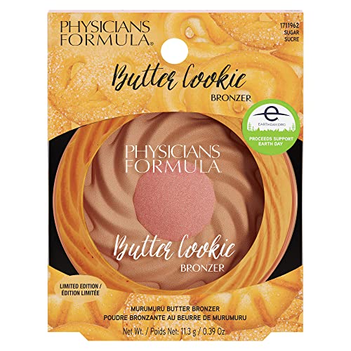 Physicians Formula Murumuru Butter Bronzer Face Makeup, Cheat Day Donut, Sugar (Pack of 2)