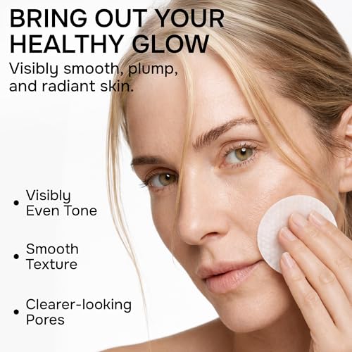 Exfoliating Toner Pads with AHA BHA Salicylic Acid - 60 Ct