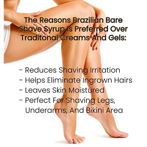 Brazilian Bare Shave Syrup, 4 Fluid Ounce