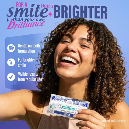 GuruNanda Teeth Whitening Strips Kit - 7-Day Treatment