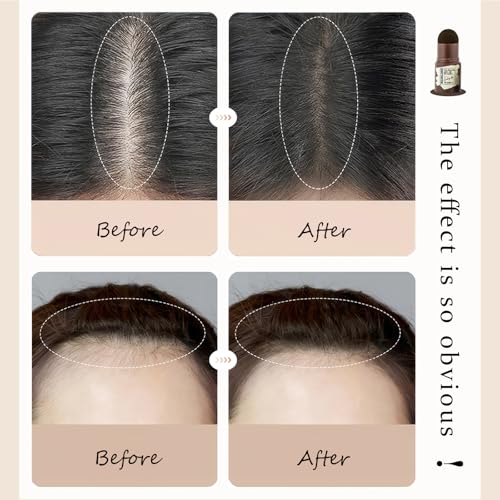 Eyebrow Stamp & Powder Kit with 10 Stencils - Dark Brown