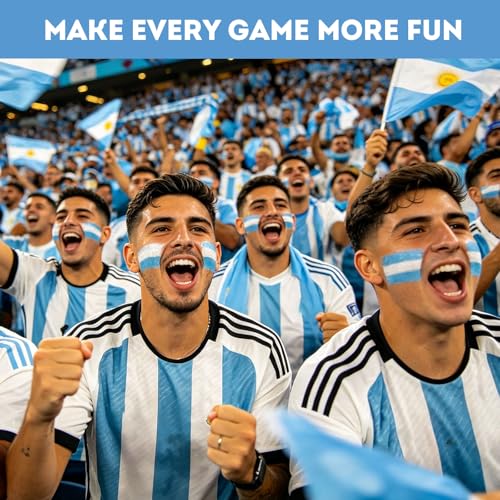 14-Pack Argentina Eye Black Sticks for Sports
