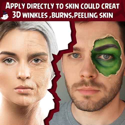 Liquid Latex SFX Makeup - Fake Skin & Wounds for Halloween Costumes
