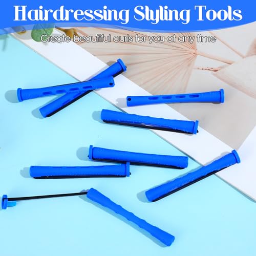 Molain 20 Pcs Perm Rods for Short Hair - Small Plastic Curlers