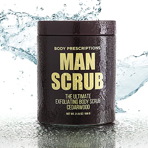 Body Prescriptions Men's Exfoliating Body Scrub, 21 oz