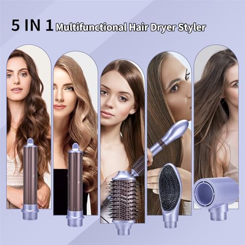 AIKO PRO 5-in-1 Hot Air Styler & Hair Dryer Brush Set