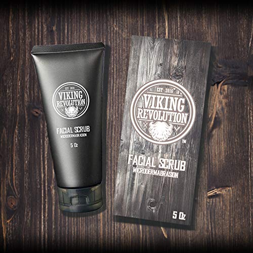 Viking Revolution Microdermabrasion Face Scrub for Men