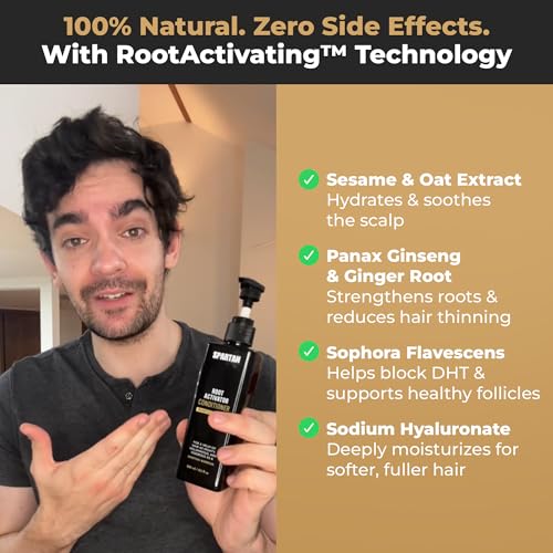 SPARTAN Hair Growth Conditioner for Men - Thickening & Nourishing Moisturizer