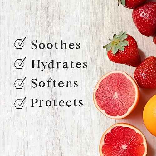 Natural Lip Balm Variety Pack, 4 Flavors, Organic Ingredients, Moisturizing, Healing