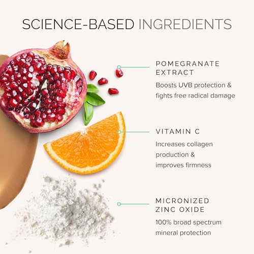 MDSolarSciences Mineral Tinted Cr?me Sunscreen SPF 30 | Water-Resistant, Broad Spectrum UV Protection | Blendable Micronized Zinc Oxide Cream | Natural Matte Finish for All Skin Types (1.7 Fl Oz)