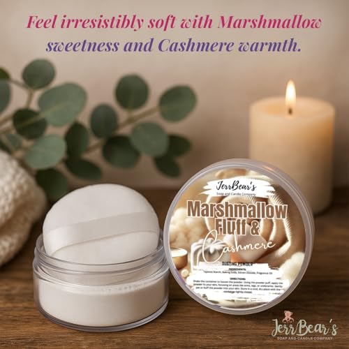 Talc-Free Marshmallow Fluff & Cashmere Dusting Powder - 4oz