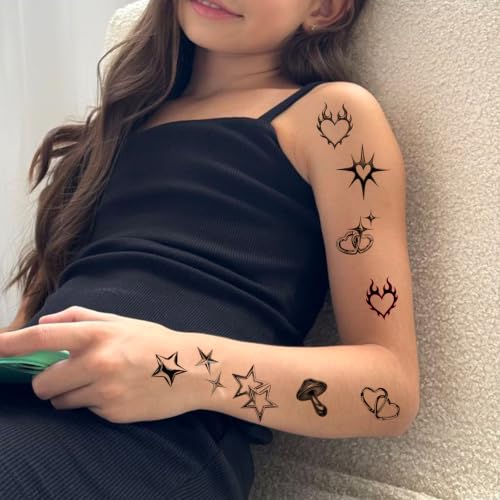 Y2K Waterproof Temporary Tattoos for Women