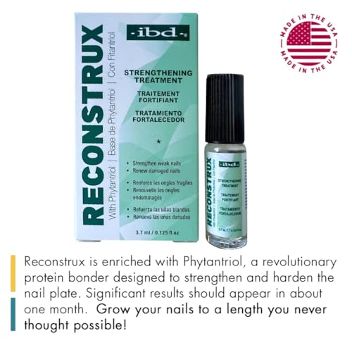 IBD Reconstrux Nail Repair Treatment & Growth Strengthener, 0.125 fl oz