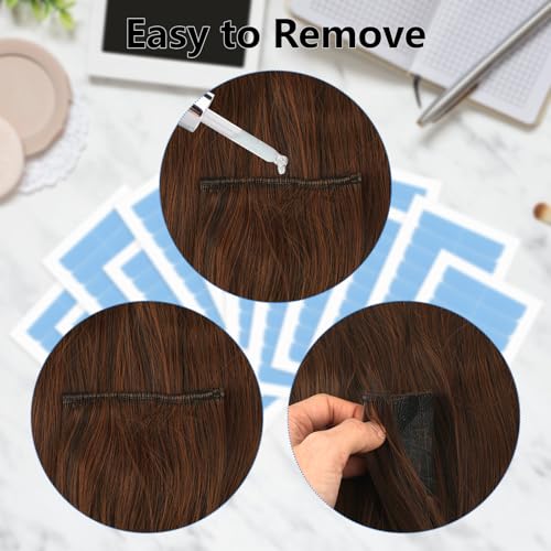 Hair Extension Tape Adhesive 144 Pcs - Double-Sided Professional