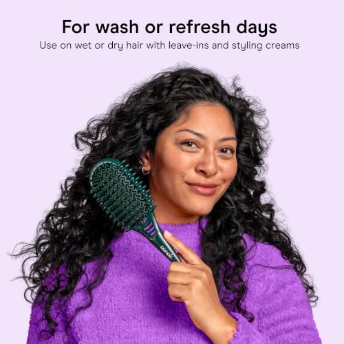 Conair Curl Define Pro Detangler Brush for Curly Hair - 3-Piece Set