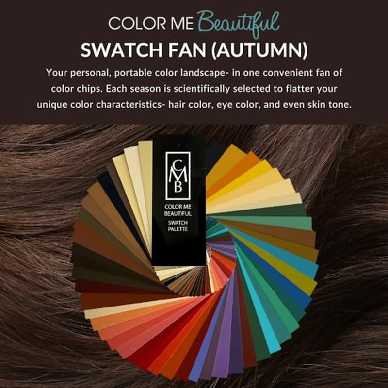 Color Me Beautiful Autumn Color Fan - 48 Essential Shades