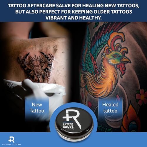 Tattoo Aftercare Salve – Natural Vegan Formula, .75 oz