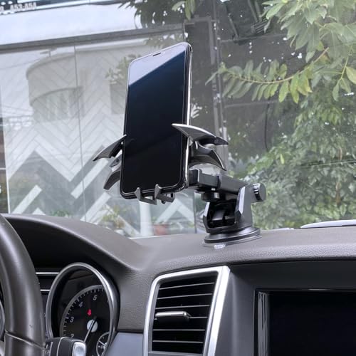 Universal Alloy Phone Car Mount with Gravity Lock for Dashboard Windshield Vent