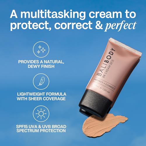 Bali Body BB Cream SPF15 Natural Shade - Hydrating Tinted Face