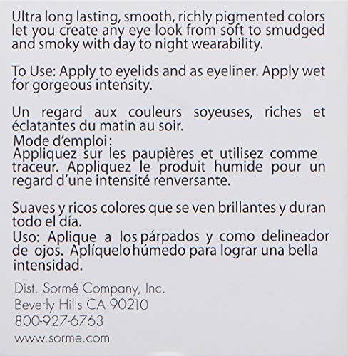 Sormé Long Lasting Eye Shadow Taupe 0.56oz
