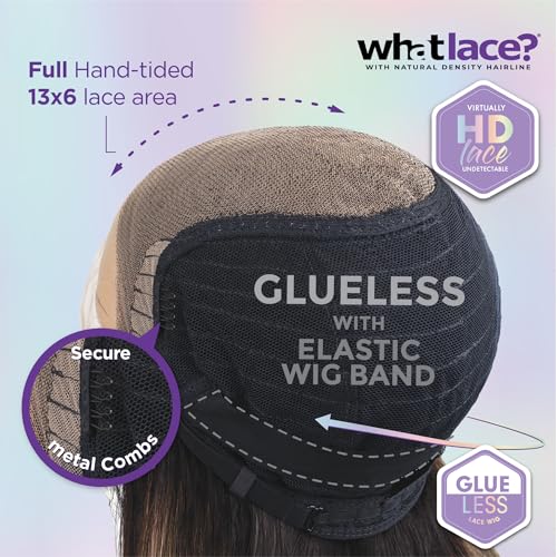 Sensationnel What Lace 13x6 Glueless Synthetic Wig - 1B Off Black