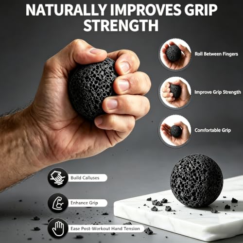 2PCS Callus Ball Set for Grip Strength Training & Callus Removal