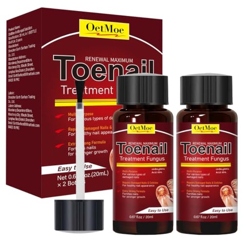 Extra Strength Toenail Fungus Treatment with 25% Undecylenic Acid