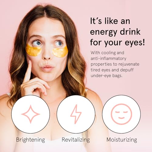 Grace & Stella Skincare Gift Set - Gold Eye Masks, HA Serum & Rose Spray