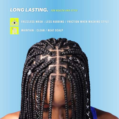 Sensationnel Ruwa prestretched braiding hair - 2x ruwa 30inch water repellent kanekalon fast dry synthetic braid in hair extensions - 2x Ruwa 30 inch (1 pack, PURPLE)