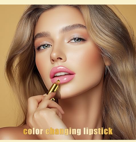 Color Changing Lipstick - Waterproof, Long-Lasting, Moisturizing