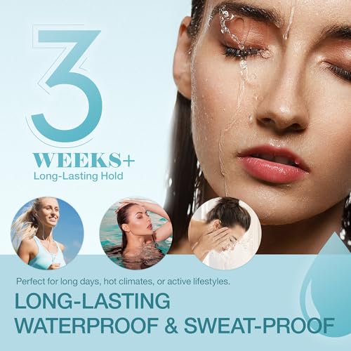 LASHVIEW Eyelash Cluster Glue Kit - Strong Hold, Waterproof, 5ml