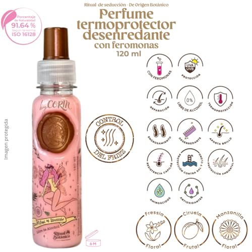 Hair Perfume Thermal Protector Spray 120ML - Frizz Control & Detangler