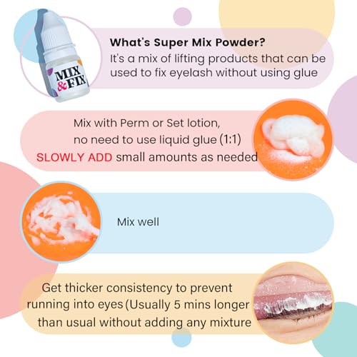 PERMANIA Lash Lift Powder - Glue-Free Eyelash Perm Solution