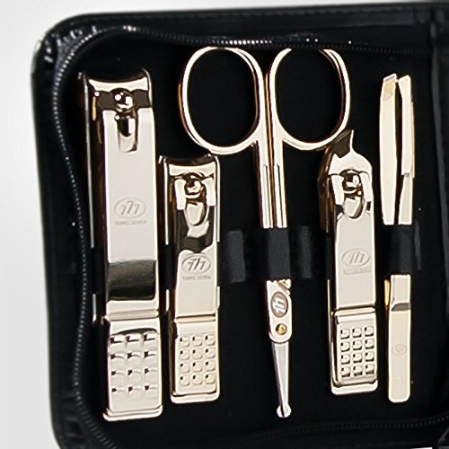 777 Three Seven Grooming Kit, 11 Pieces, TS-810CHROME