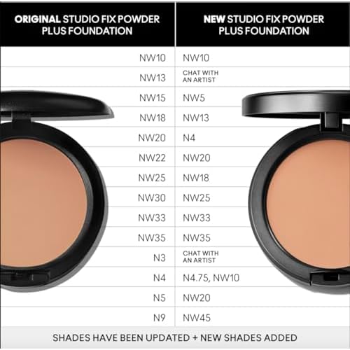 New Formula MAC Cosmetics Studio Fix Powder Plus Foundation 24HR Oil Control NW25