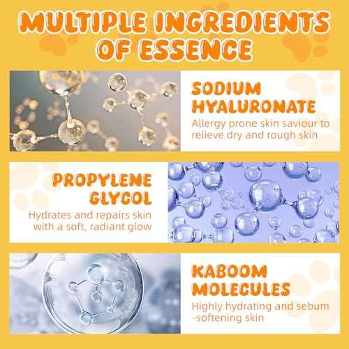 7 Packs Cute Animal Character Design Facial Masks, Deep Hyrating Spa Masks for All Skin Types, Gift for Kids' Birthady Party, Girl's Night, Enjoy Skincare Life