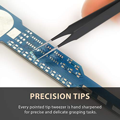 Ingrown Hair Tweezers Stainless Steel Pointed Tip