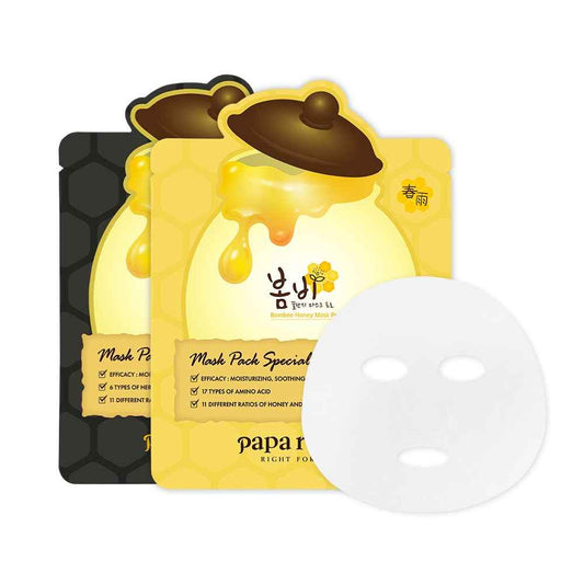 Bombee Honey Mask Pack and Bombee Black Honey Mask Pack