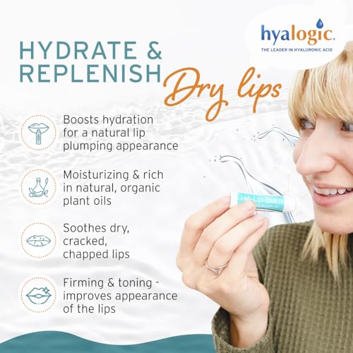 Hyalogic HA Lip Balm with Hyaluronic Acid & Coconut Oil