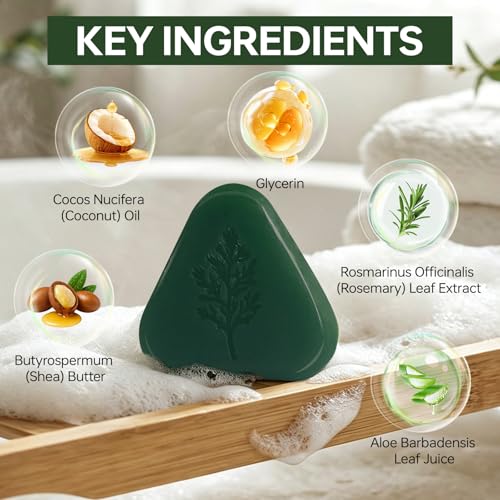 Korean Scalp Revival Shampoo Bar - Deep Hydrating Hair Care