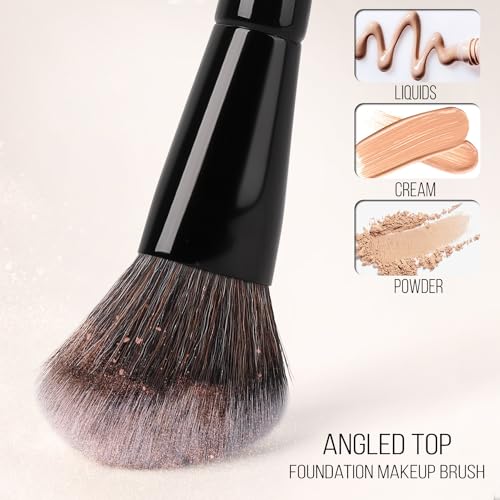 KINGMAS Dual-Ended Foundation & Contour Makeup Brush