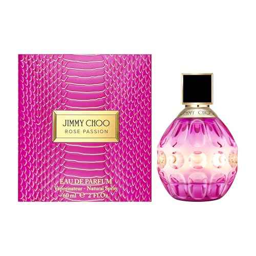 JIMMY CHOO - Rose Passion Eau de Parfum - Women's Fragrance - Floral Ambery Solar - With notes of Coconut Water, Orchid & Vanilla